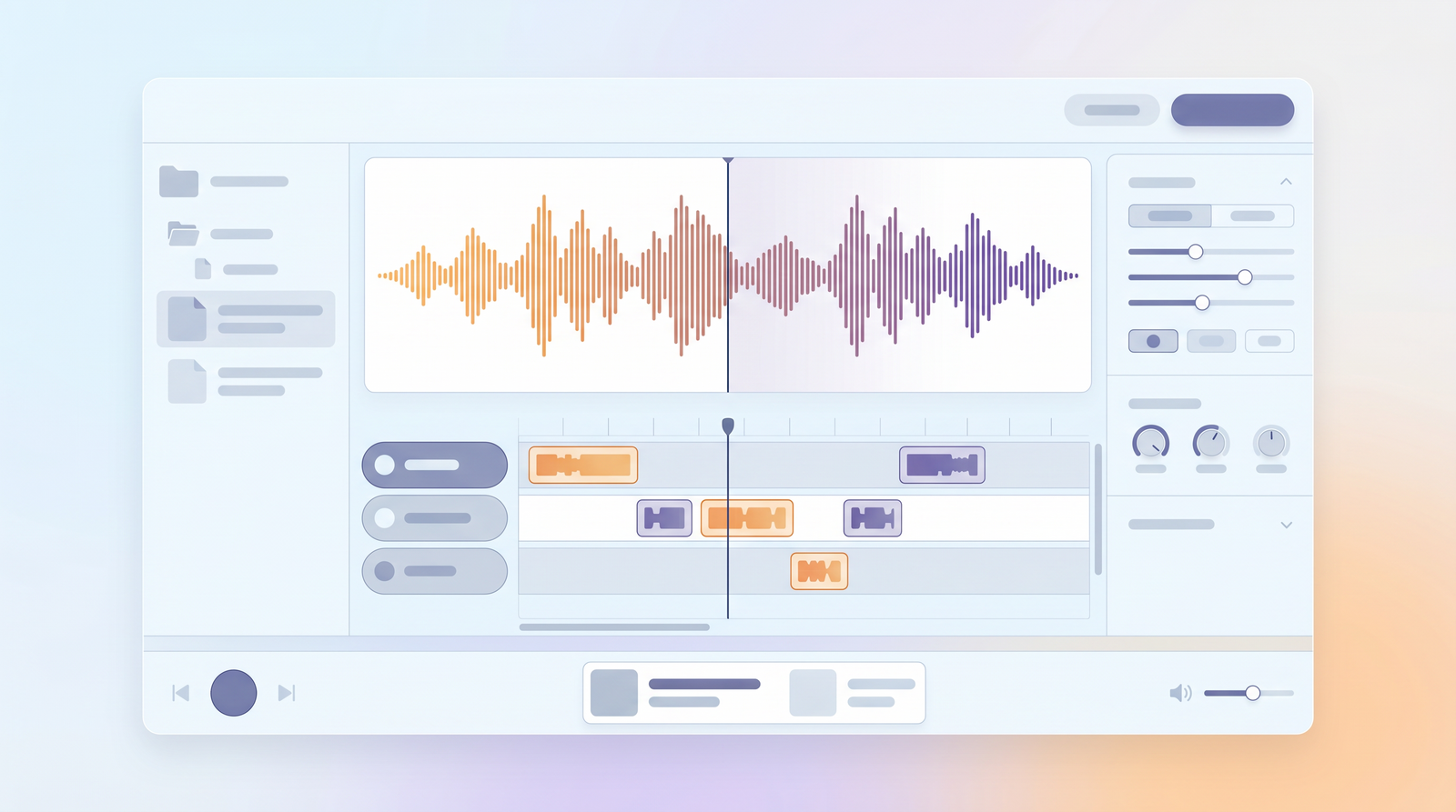 Podcastle interface
